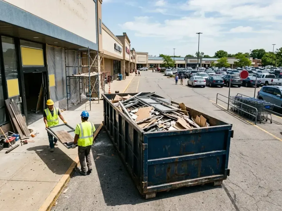retail-store-renovation-debris-003 — frequently asked questions, Roll-off Dumpster Rentals in Central Heights-Midland City,…